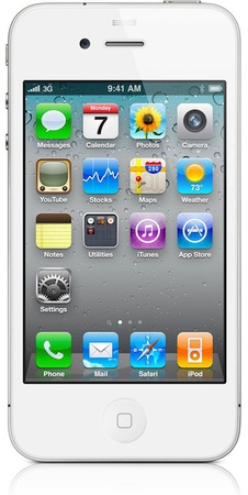 Смартфон APPLE iPhone 4 8GB White - Будённовск