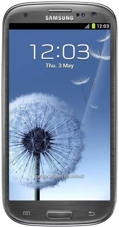 Смартфон Samsung Galaxy S3 GT-I9300 16Gb Titanium grey - Будённовск